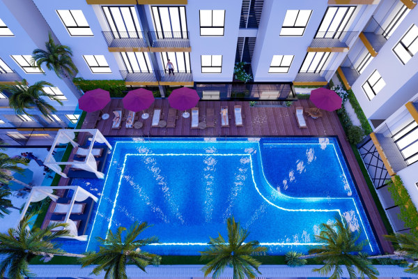 Hồ bơi vô cực đẹp 